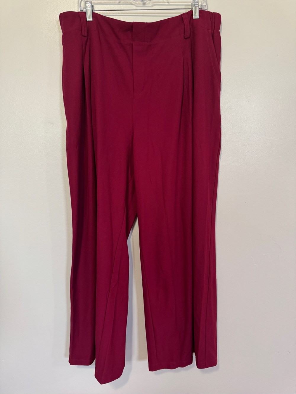 Halara Flex High Waisted, Wide Leg,Waffle Plus Size Pants, 2X